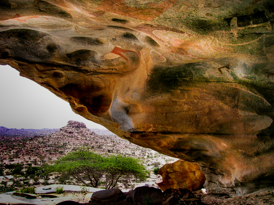 Las Geel rock paint somaliland